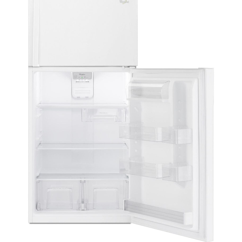 Réfrigérateur Whirlpool à congélateur supérieur (WRT549SZDW) - Blanc