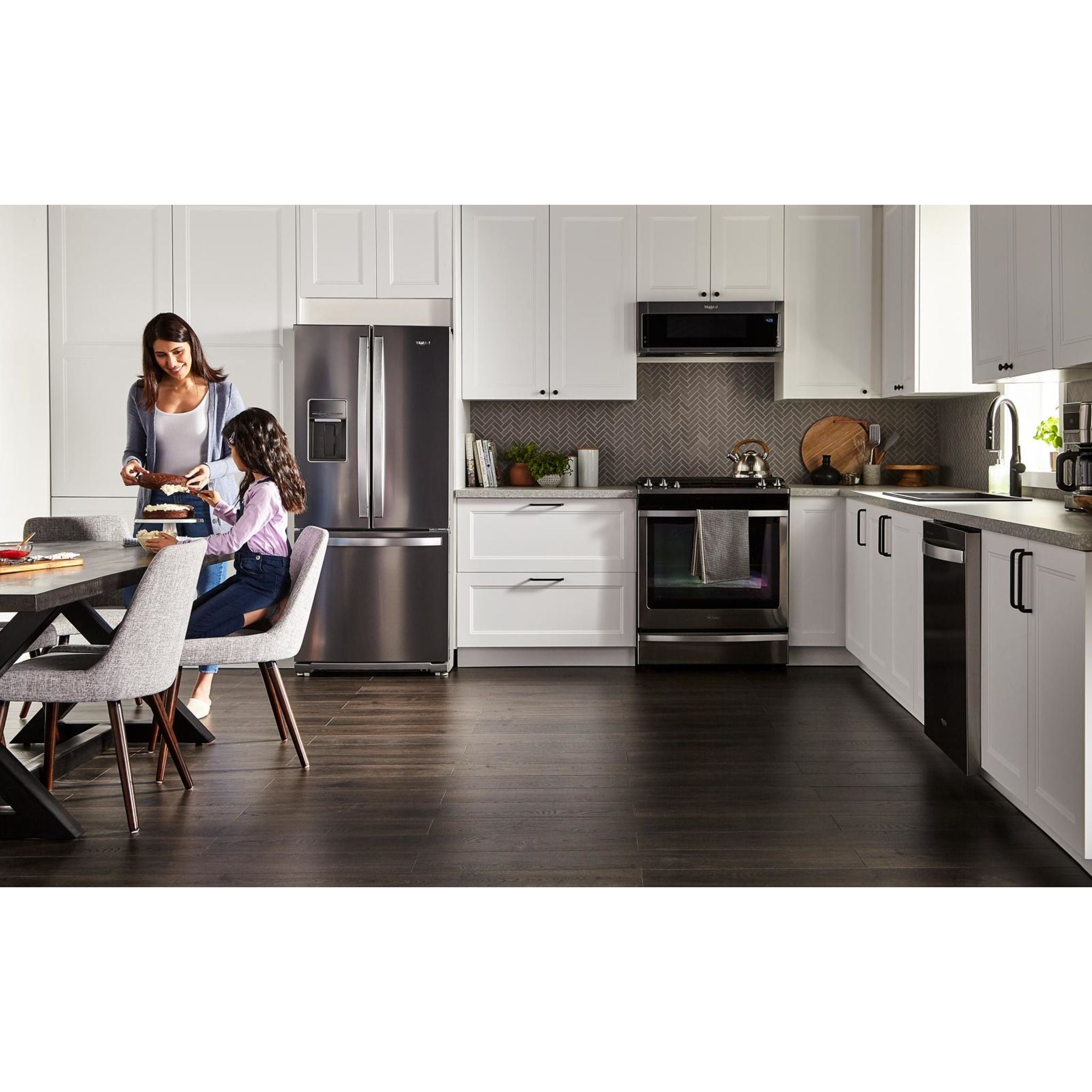 Lave-vaisselle Whirlpool avec cuve en acier inoxydable (WDT750SAKZ) - Acier inoxydable