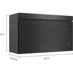 Four à micro-ondes Whirlpool à hotte intégrée (YWMMF5930PV) - Noir inox