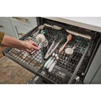 Lave-vaisselle Whirlpool avec cuve en acier inoxydable (WDTA50SAKZ) - Acier inoxydable