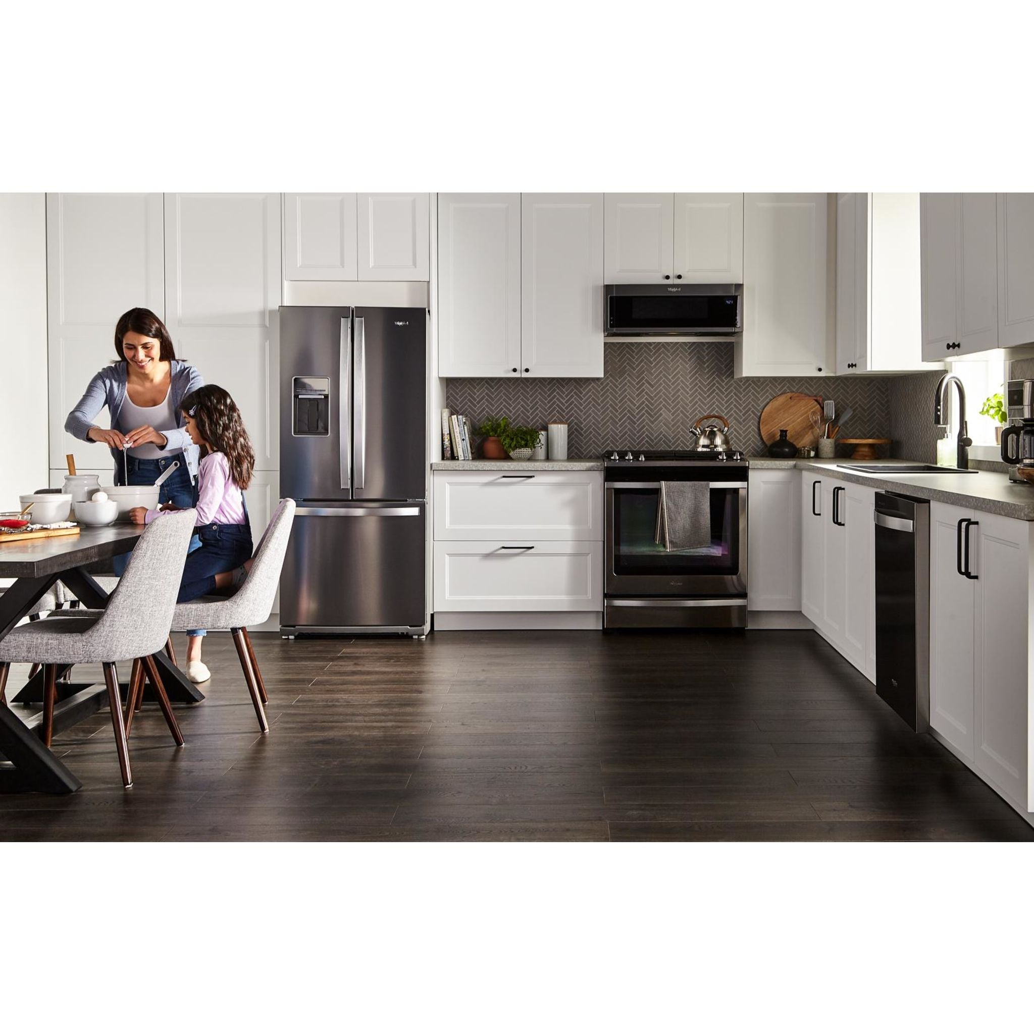 Lave-vaisselle Whirlpool avec cuve en acier inoxydable (WDT750SAKZ) - Acier inoxydable