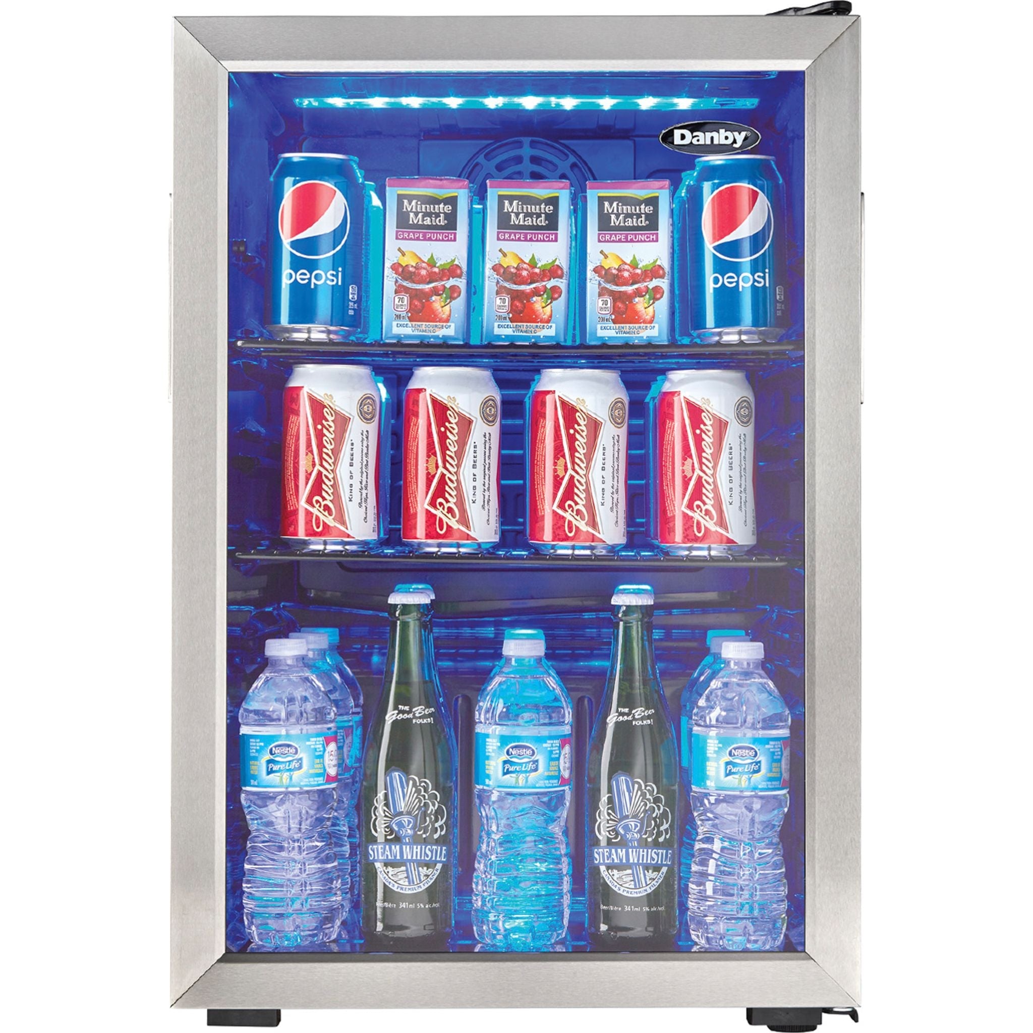 Refroidisseur de boissons Danby (DBC026A1BSSDB) - Acier inoxydable