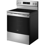 Cuisinière électrique Whirlpool 30 (YWFES5730SZ) - Acier inoxydable anti-traces de doigts