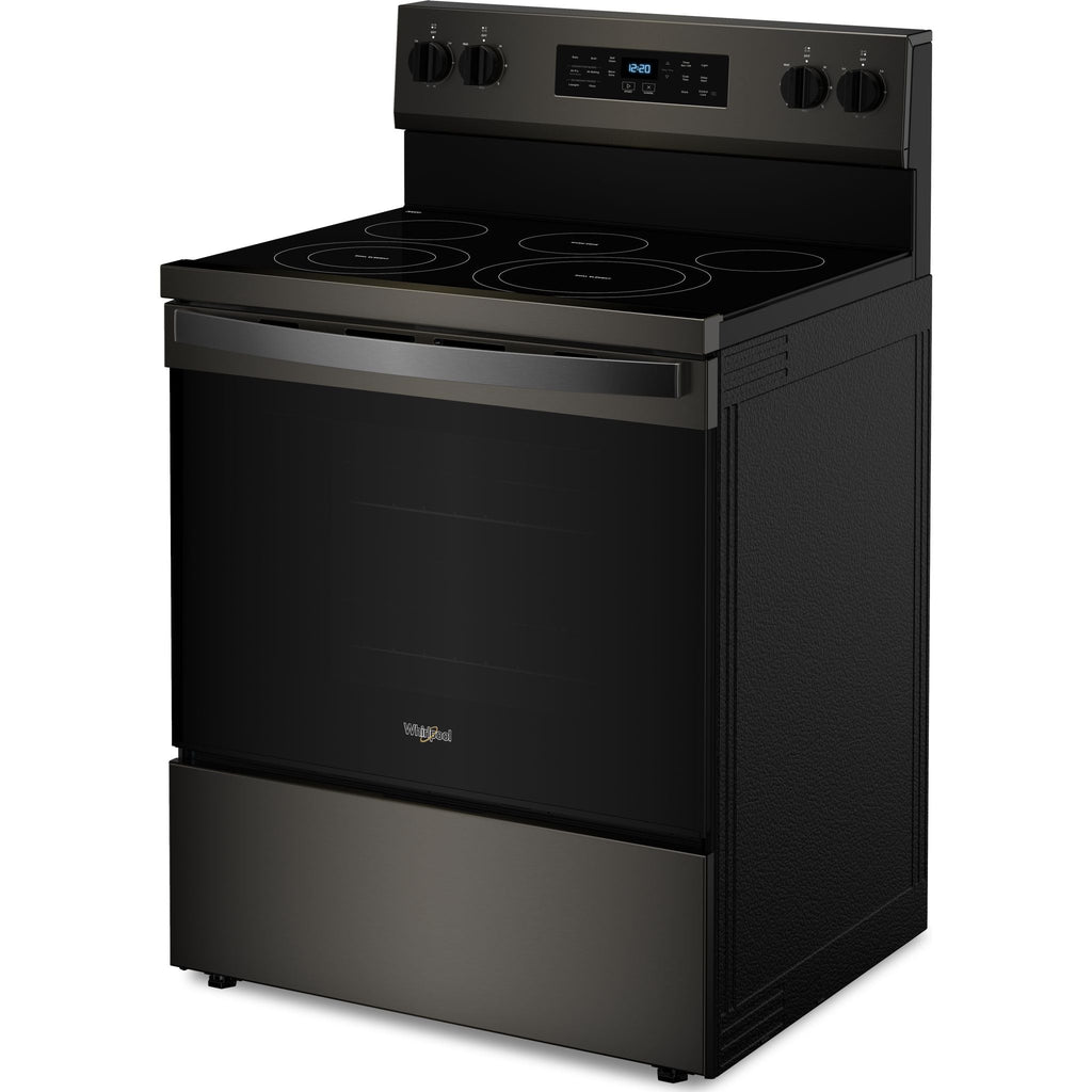 Cuisinière électrique Whirlpool 30 (YWFES5030RV) - Acier inoxydable noir