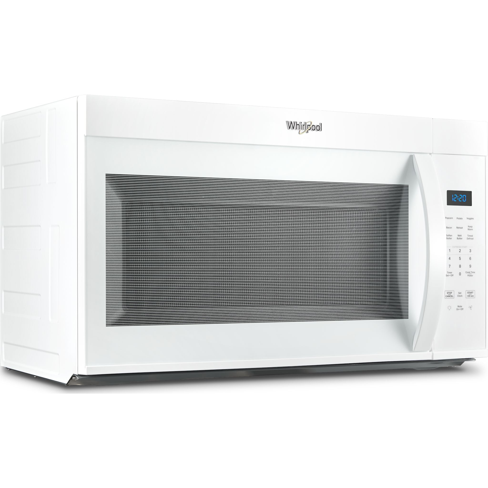 Four à micro-ondes Whirlpool à hotte intégrée (YWMMS3130RW) - Blanc