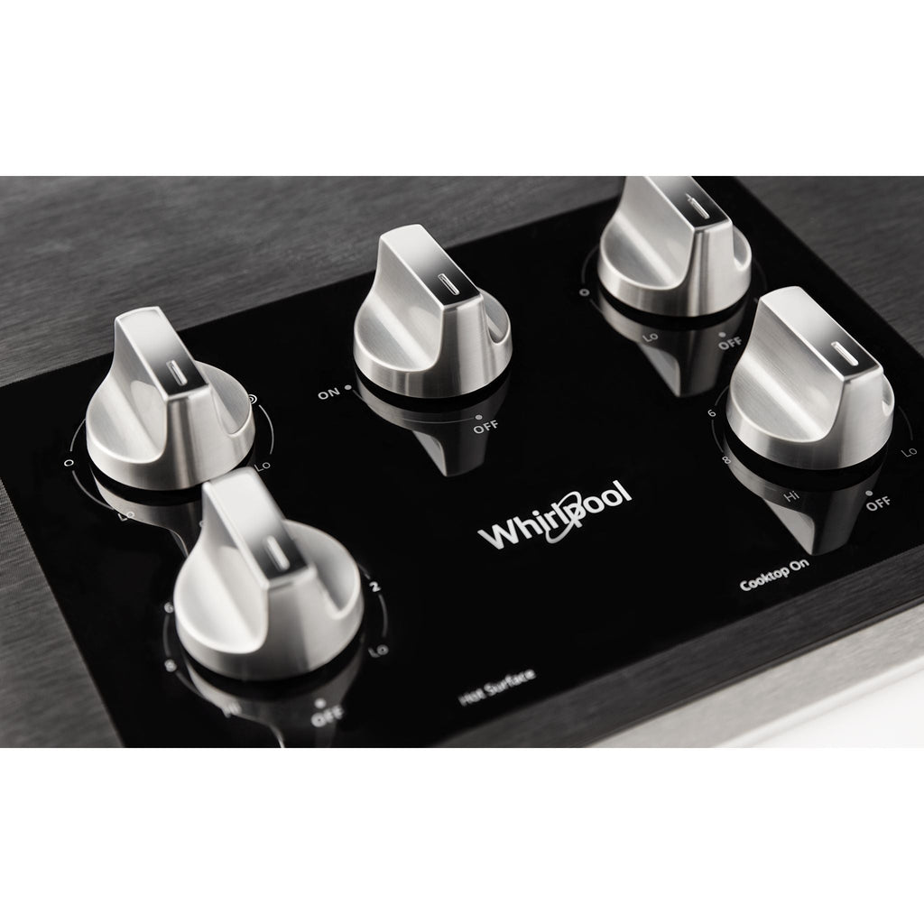 Plaque de cuisson Whirlpool 36 pouces (WCE77US6HS) - Acier inoxydable