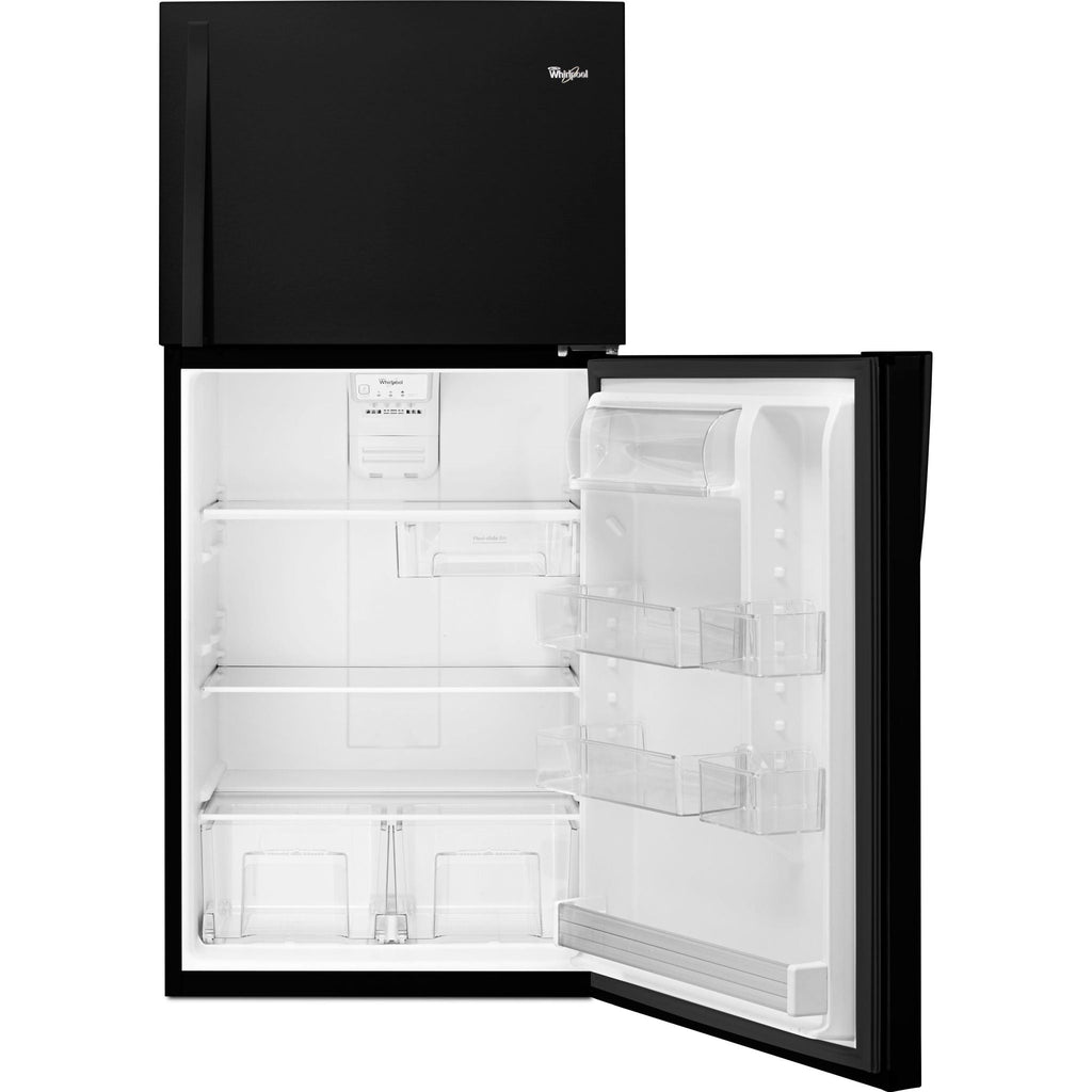 Réfrigérateur Whirlpool à congélateur supérieur (WRT549SZDB) - Noir