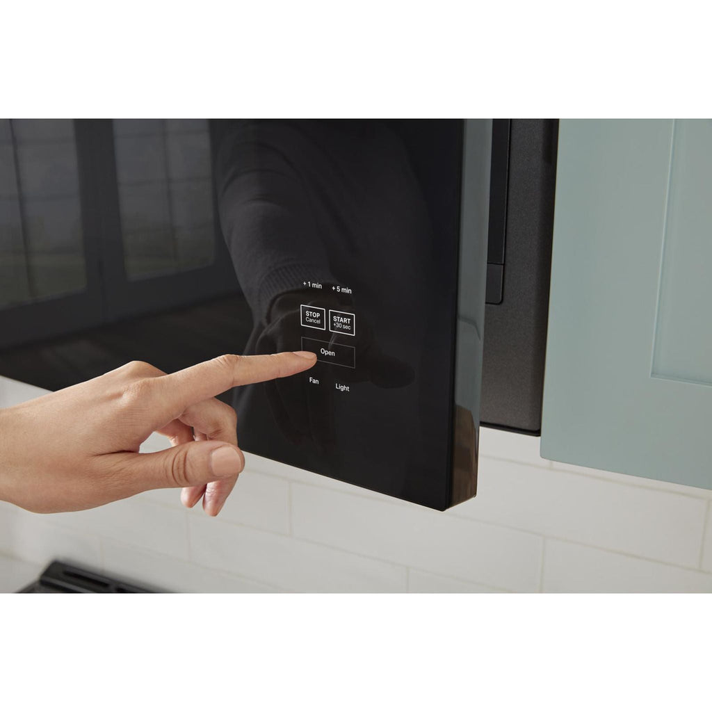 Micro-ondes Whirlpool à hotte intégrée (YWMMF5930PZ) - Acier inoxydable anti-traces de doigts