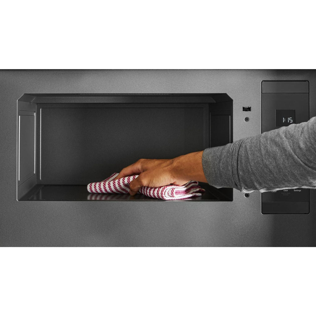 Micro-ondes KitchenAid à hotte intégrée (YKMMF330PPS) - Inox PrintShield