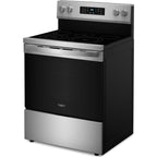 Cuisinière électrique Whirlpool 30 (YWFES5030RZ) - Acier inoxydable anti-traces de doigts