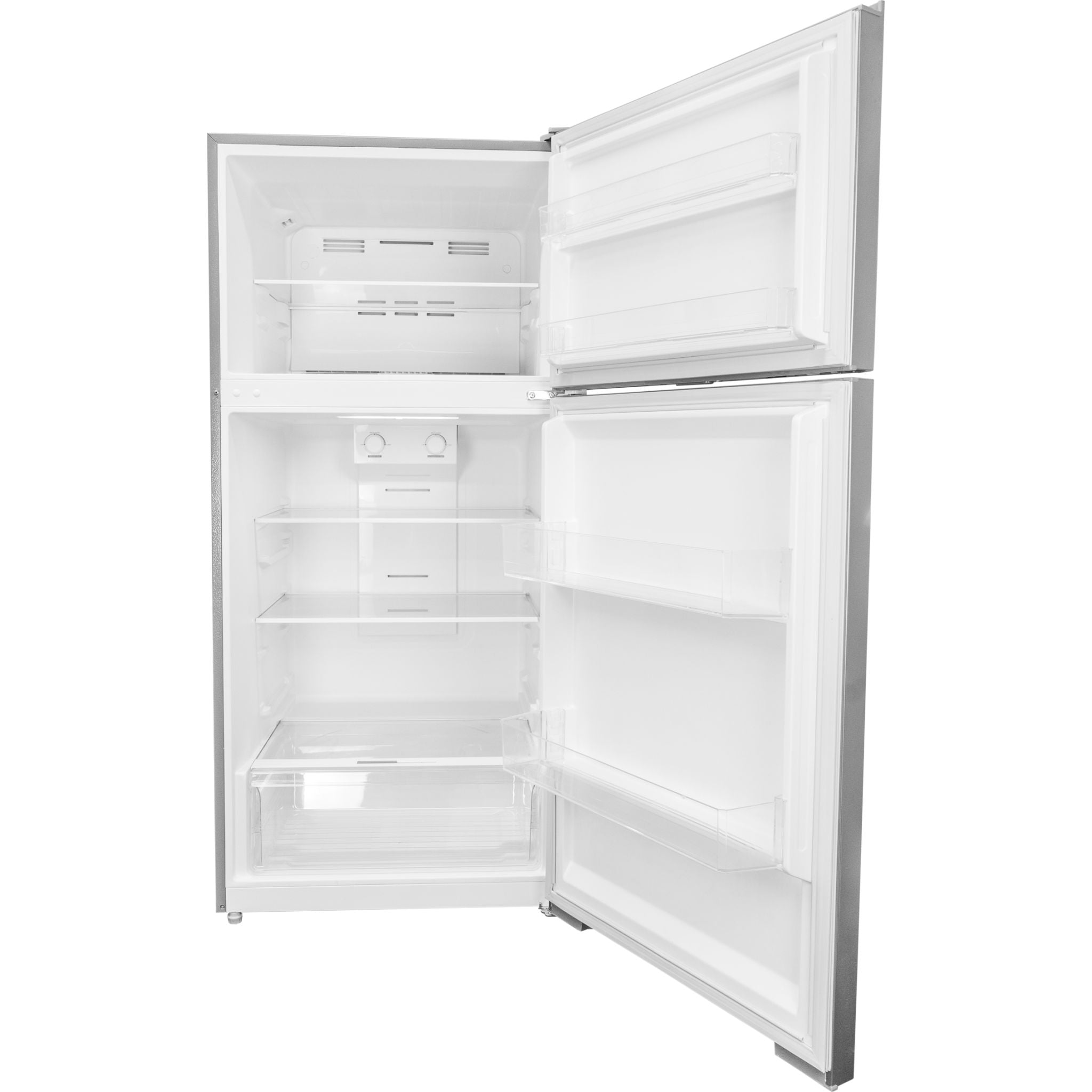 Réfrigérateur à congélateur supérieur Danby (DFF142E1SSDB) - Acier inoxydable