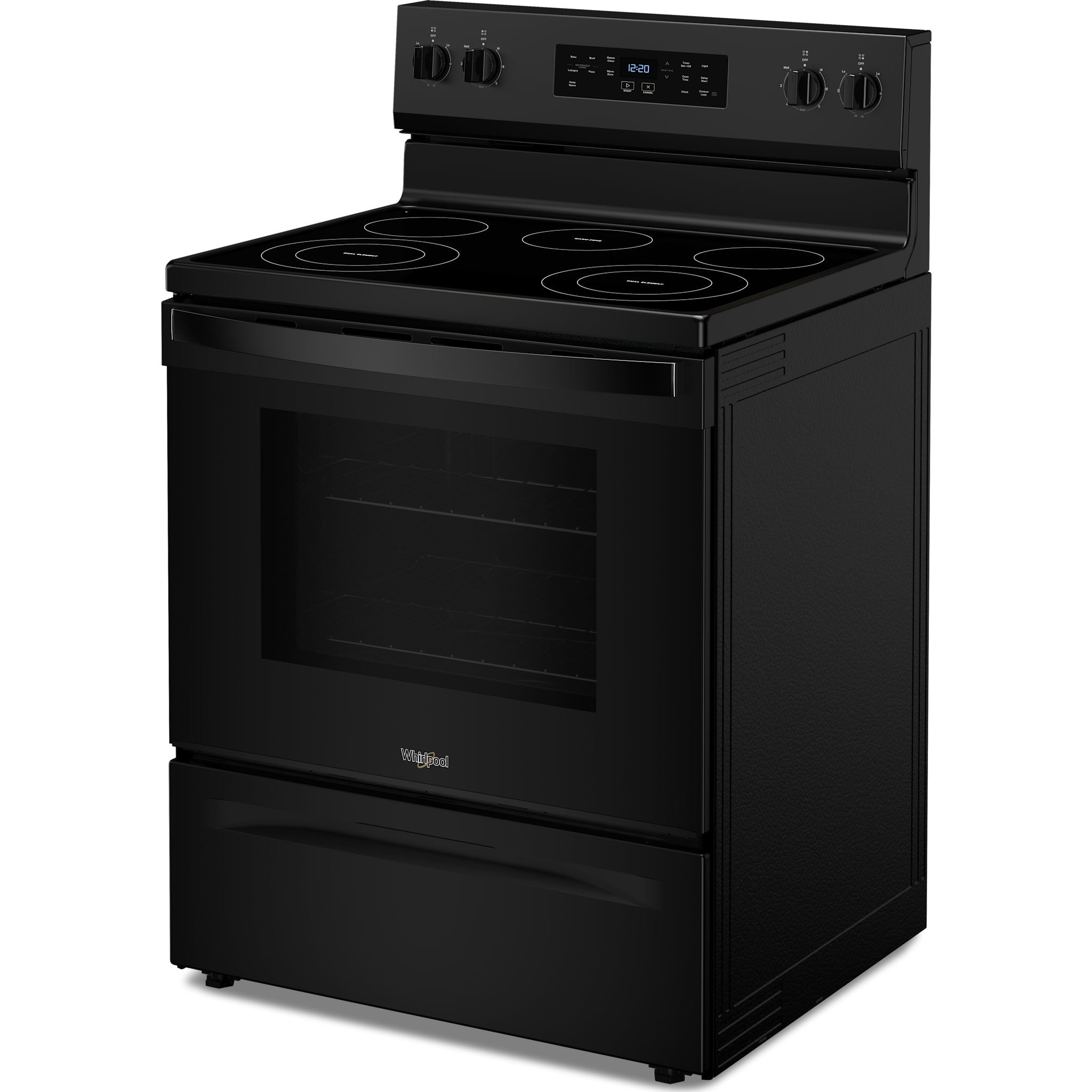 Cuisinière électrique Whirlpool 30 (YWFES3330RB) - Noire