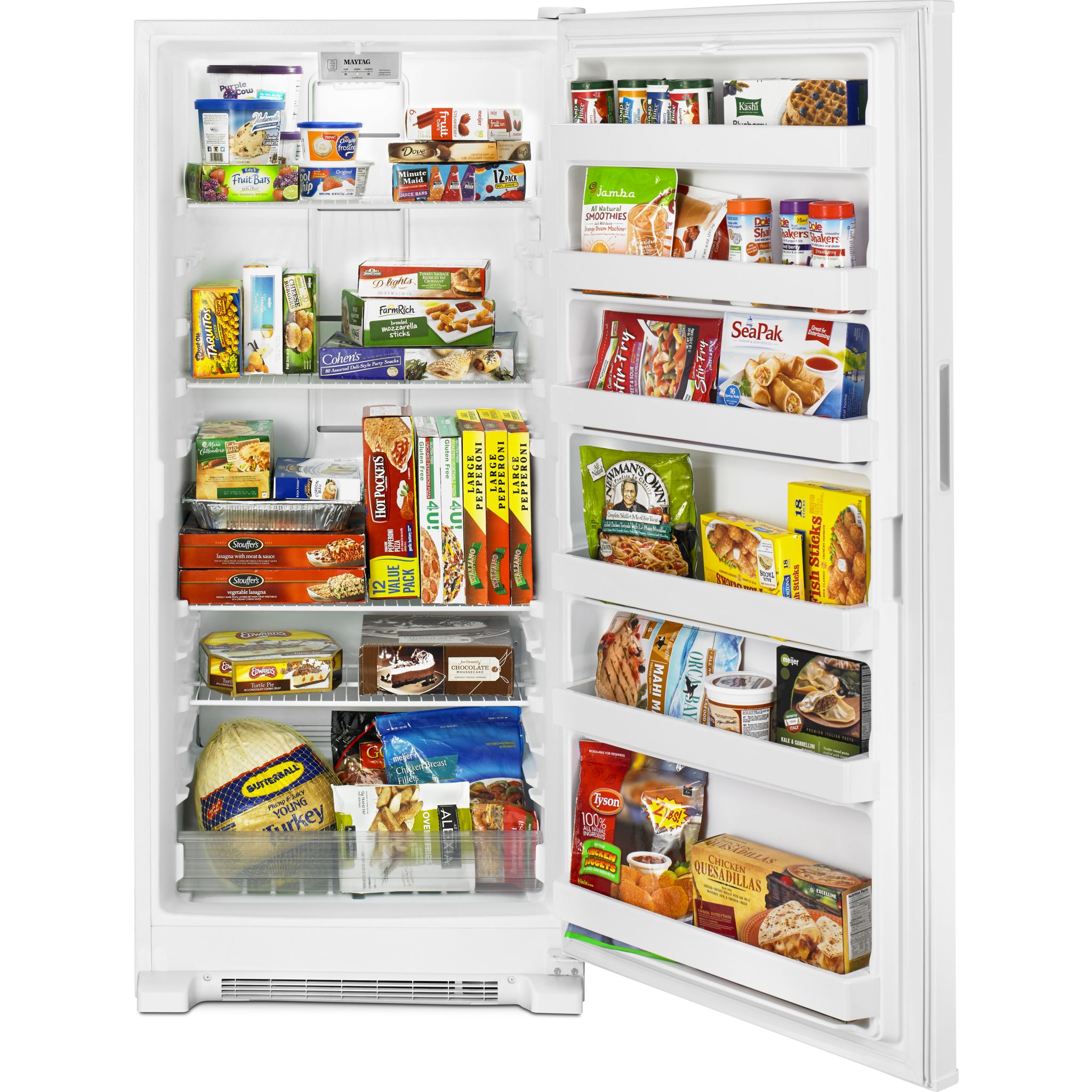 Congélateur vertical Maytag (MZF34X18FW) - Blanc