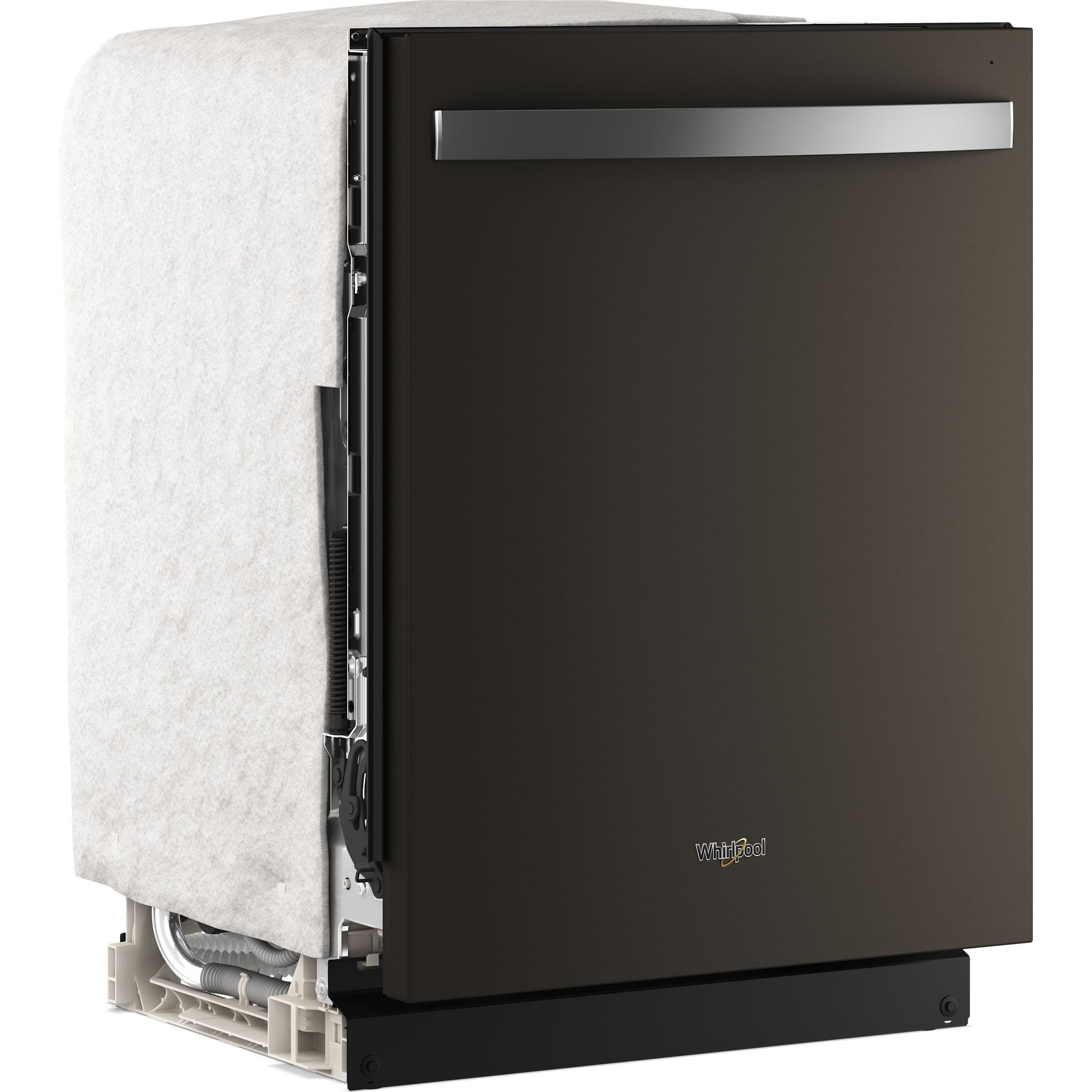 Lave-vaisselle Whirlpool (WDTS8024SV) - Acier inoxydable noir résistant aux impressions