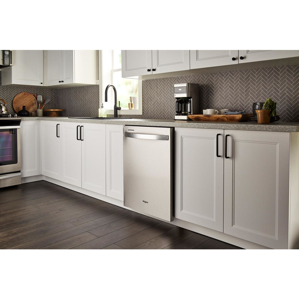 Lave-vaisselle Whirlpool avec cuve en acier inoxydable (WDT750SAKZ) - Acier inoxydable