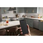 Lave-vaisselle Whirlpool avec cuve en acier inoxydable (WDT750SAKZ) - Acier inoxydable