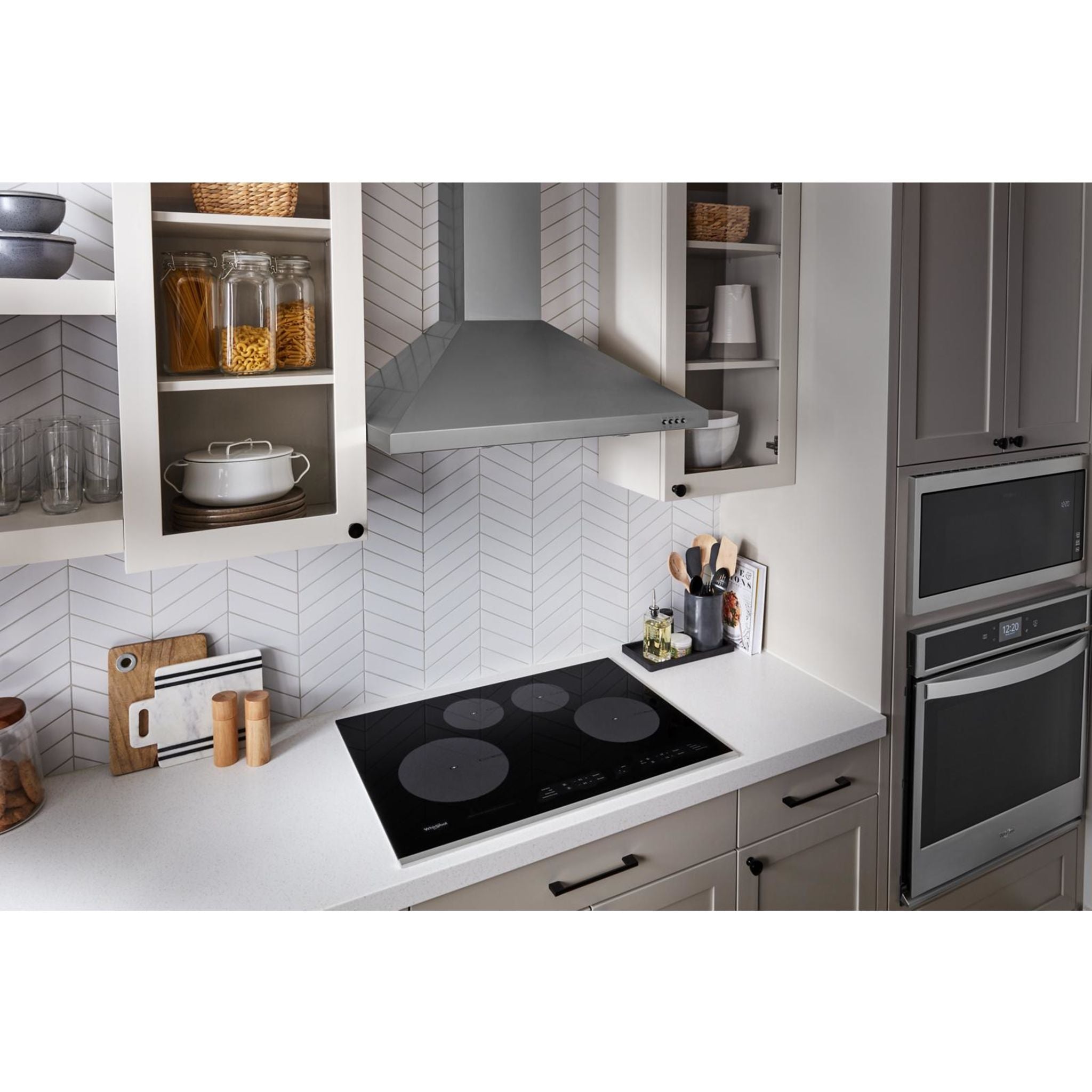 Plaque de cuisson Whirlpool 30 pouces (WCI55US0JS) - Acier inoxydable