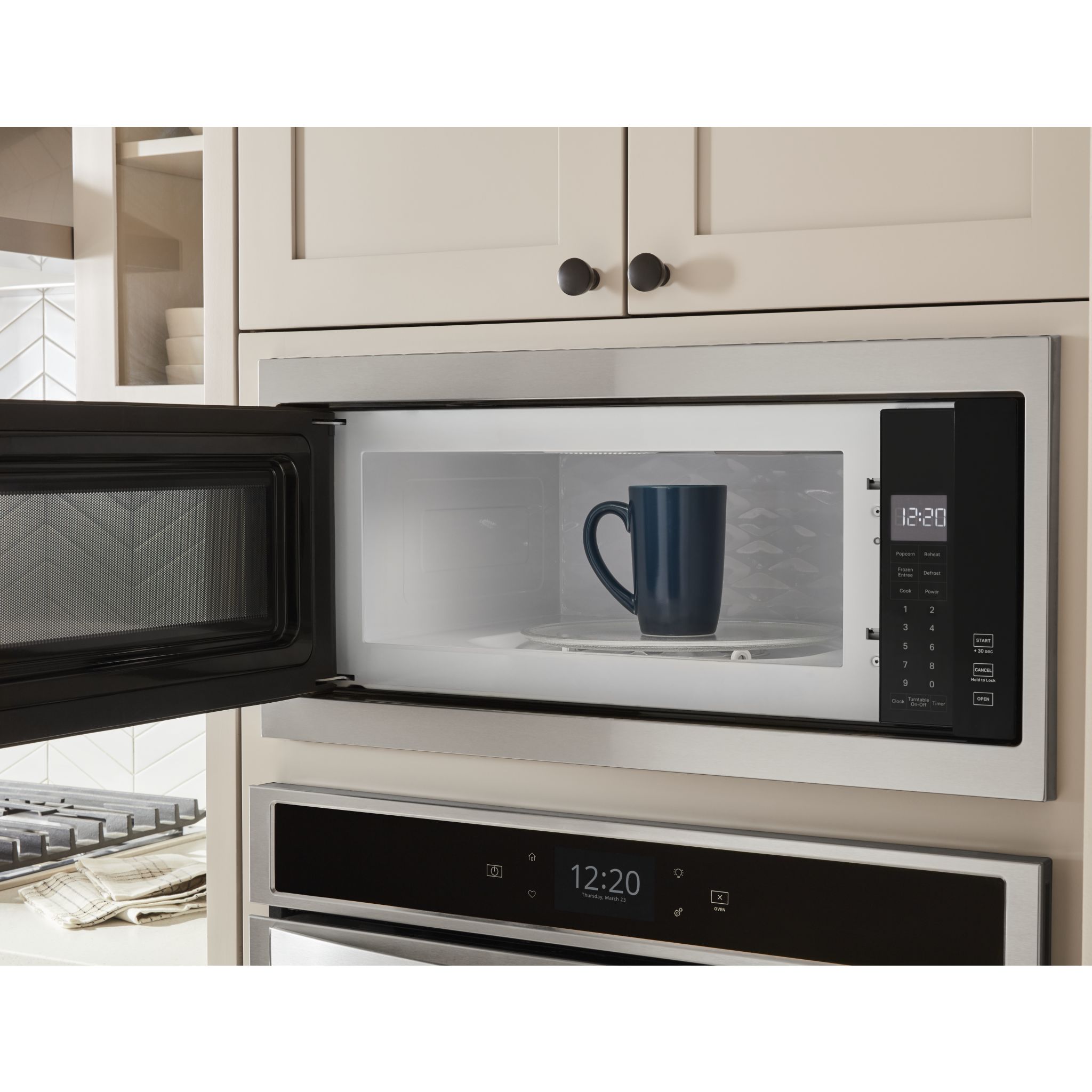 Micro-ondes encastrable Whirlpool (YWMT50011KS) - Acier inoxydable