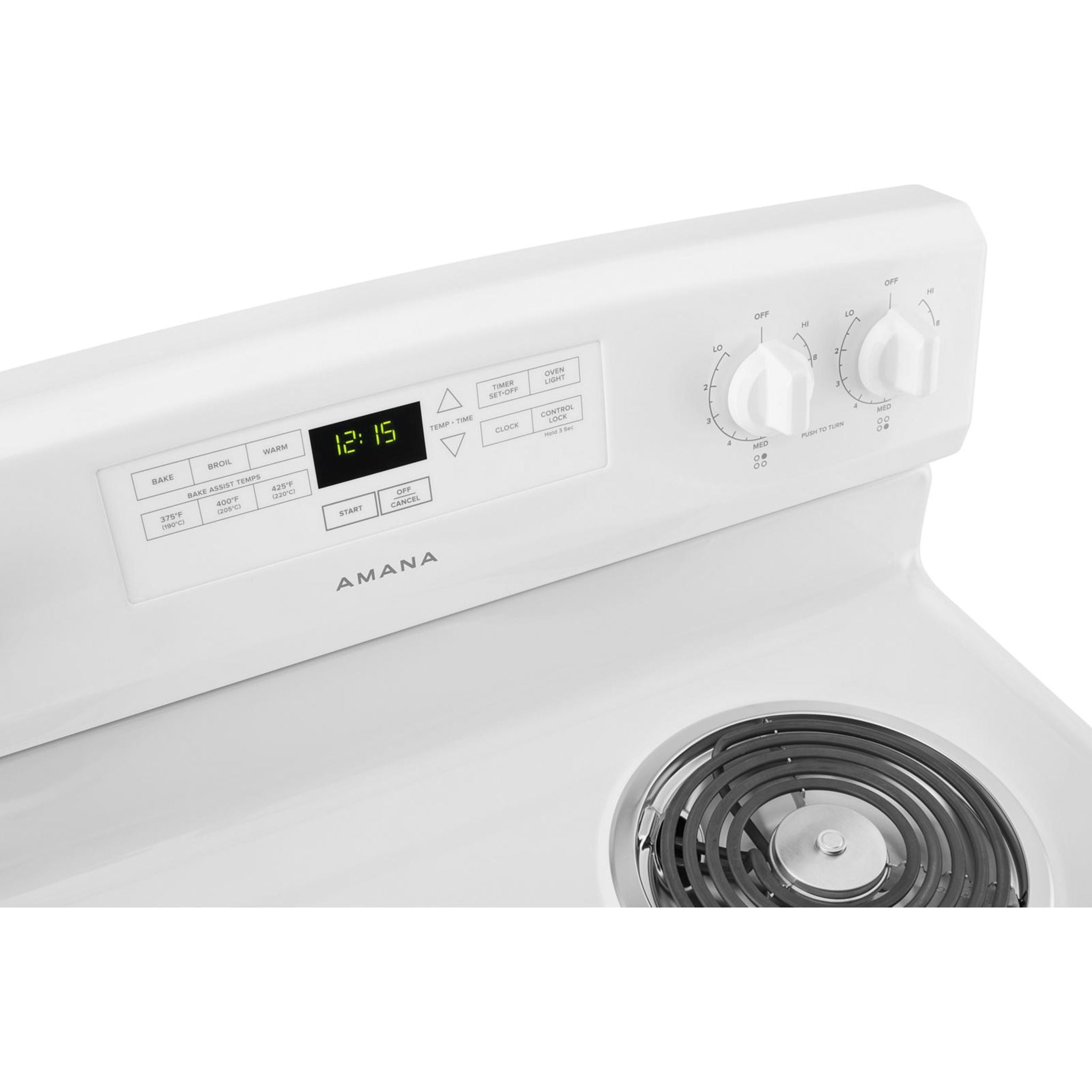 Cuisinière électrique Amana 30 (YACR4303MFW) - Blanche