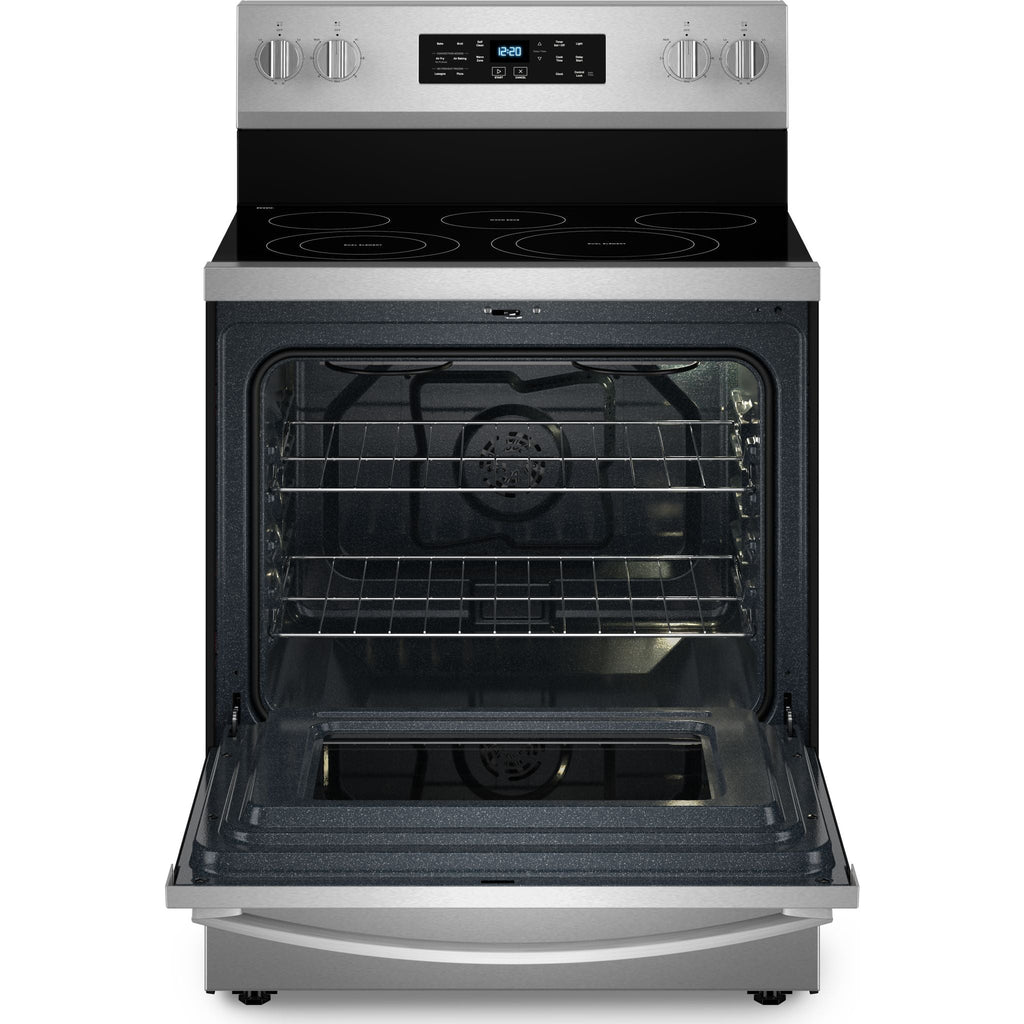 Cuisinière électrique Whirlpool 30 (YWFES5030RZ) - Acier inoxydable anti-traces de doigts