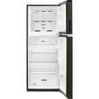 Réfrigérateur Whirlpool à congélateur supérieur (WRT312CZJV) - Finition inox noir