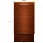 Lave-vaisselle Whirlpool (UDPS5118PP) - Panneau prêt à l'emploi