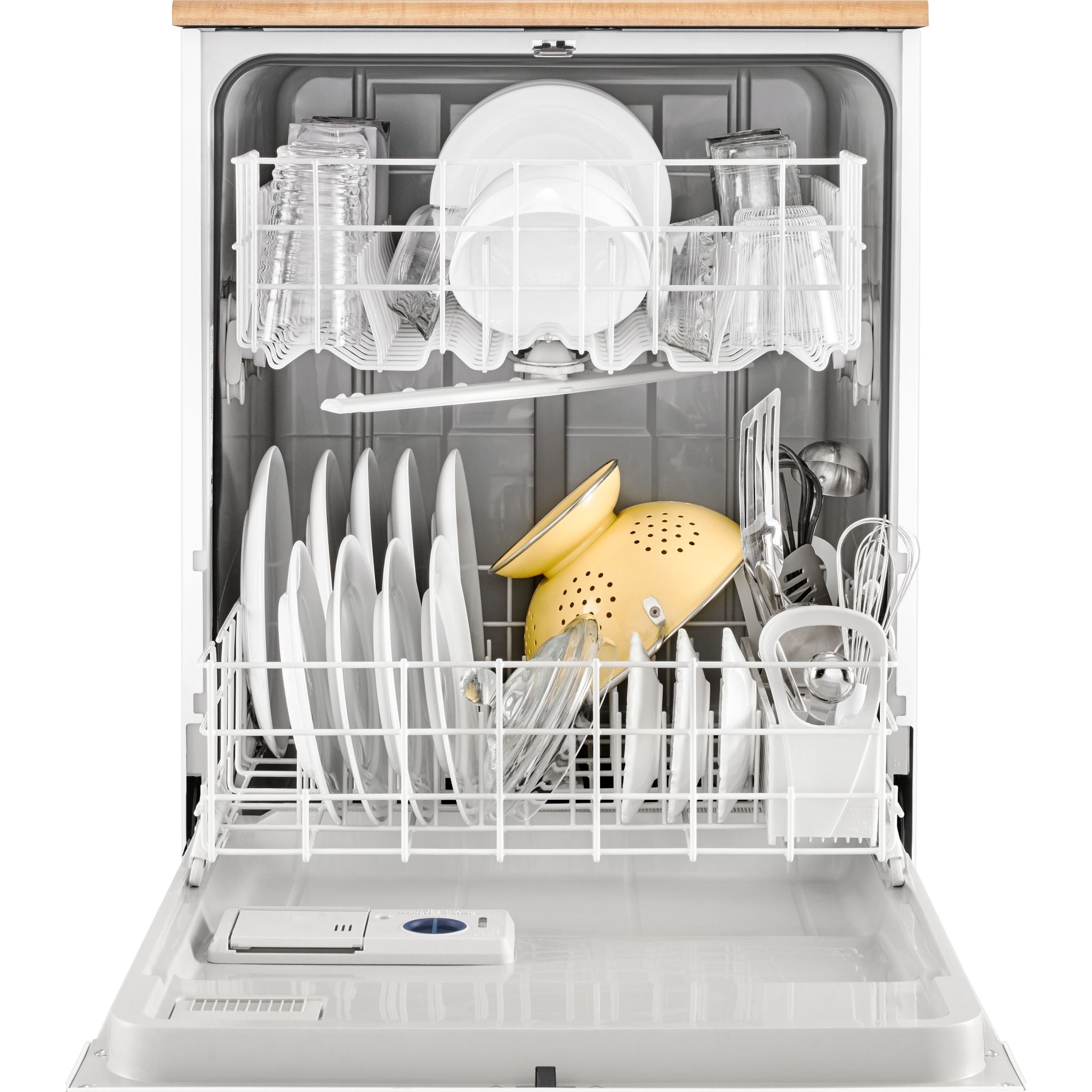 Lave-vaisselle portable Whirlpool avec cuve en plastique (WDP370PAHW) - Blanc