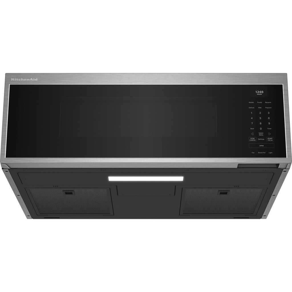 Micro-ondes KitchenAid (YKMML550RPS) - Acier inoxydable anti-traces de doigts
