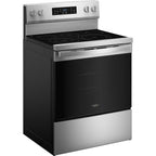 Cuisinière électrique Whirlpool 30 (YWFES5730SZ) - Acier inoxydable anti-traces de doigts