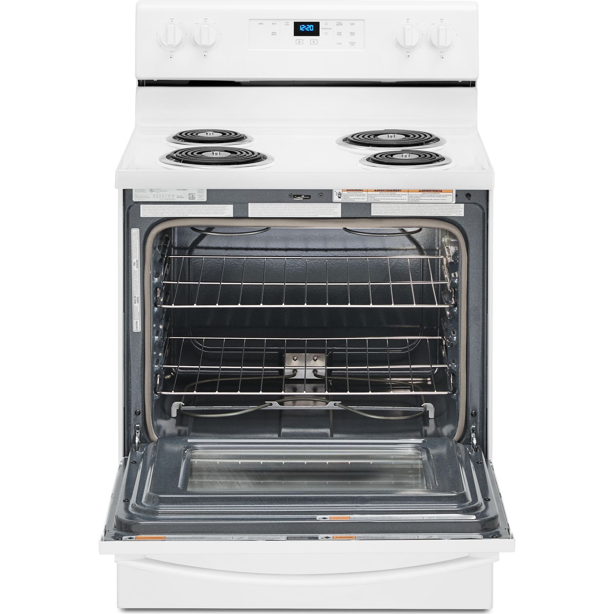 Cuisinière électrique Whirlpool 30 (YWFC315S0JW) - Blanche