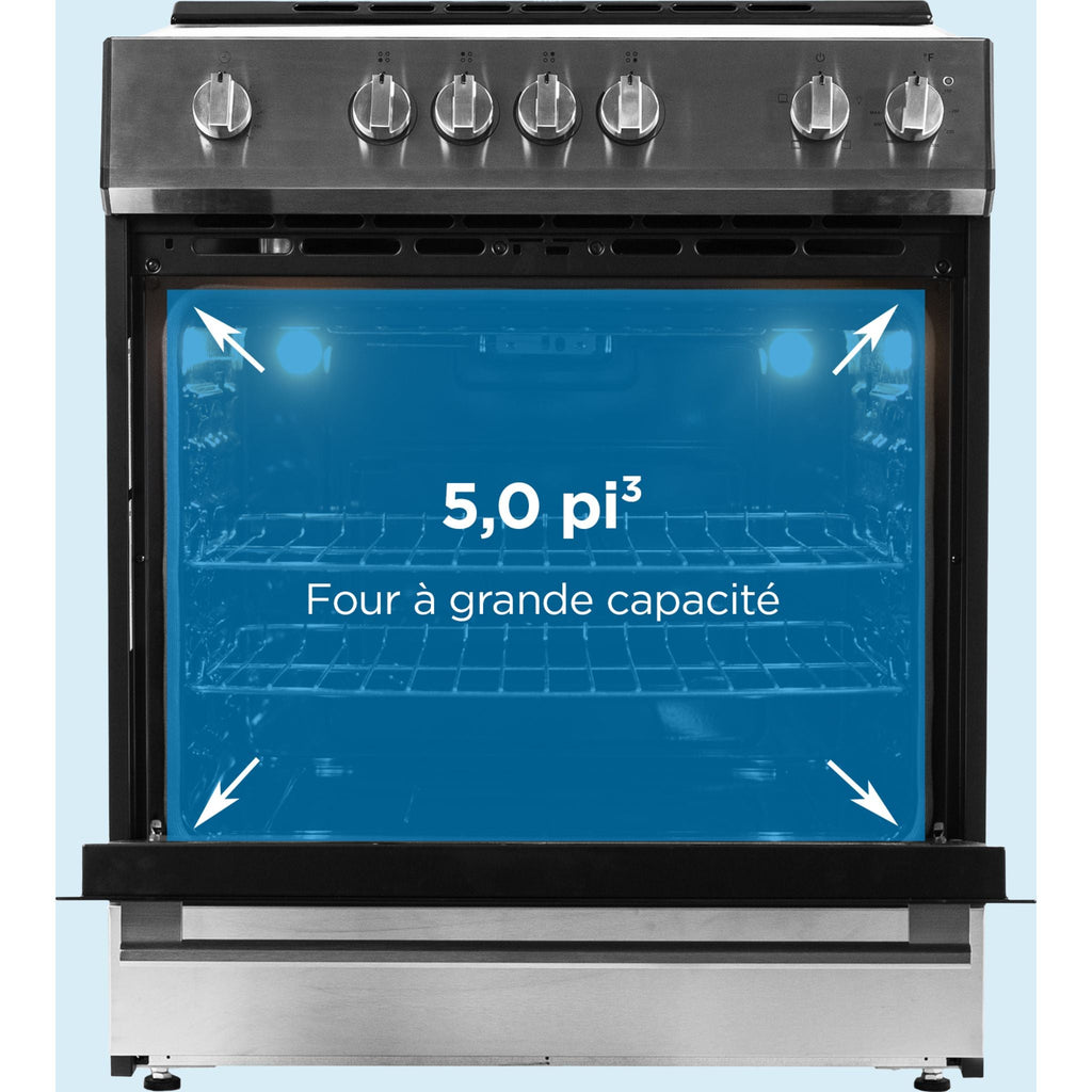 Cuisinière électrique Danby 30 (DRRM300BSSC) - Acier inoxydable