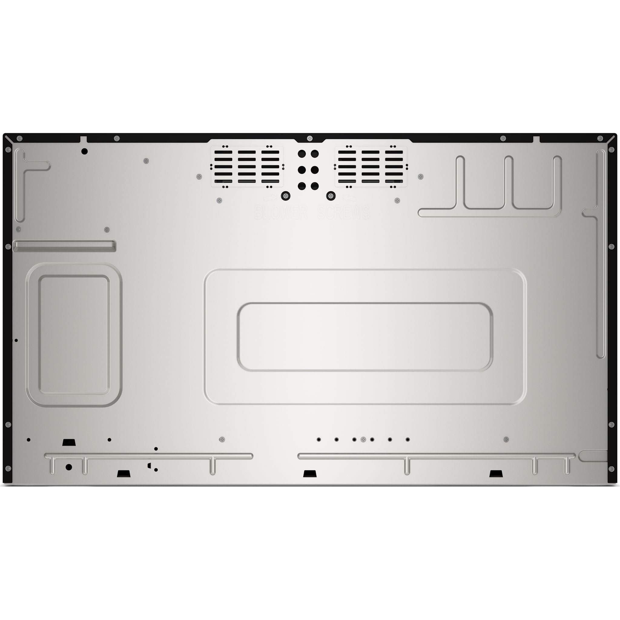 Micro-ondes KitchenAid à hotte intégrée (YKMMS130RPS) - Inox PrintShield