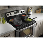 Cuisinière autonettoyante Amana (YAER6603SFW) - Blanche