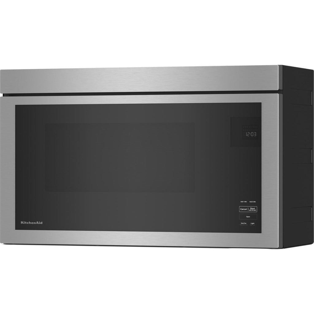 Micro-ondes KitchenAid à hotte intégrée (YKMMF330PPS) - Inox PrintShield