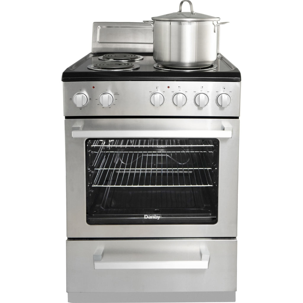 Cuisinière électrique Danby (DERM240BSSC) - Acier inoxydable 