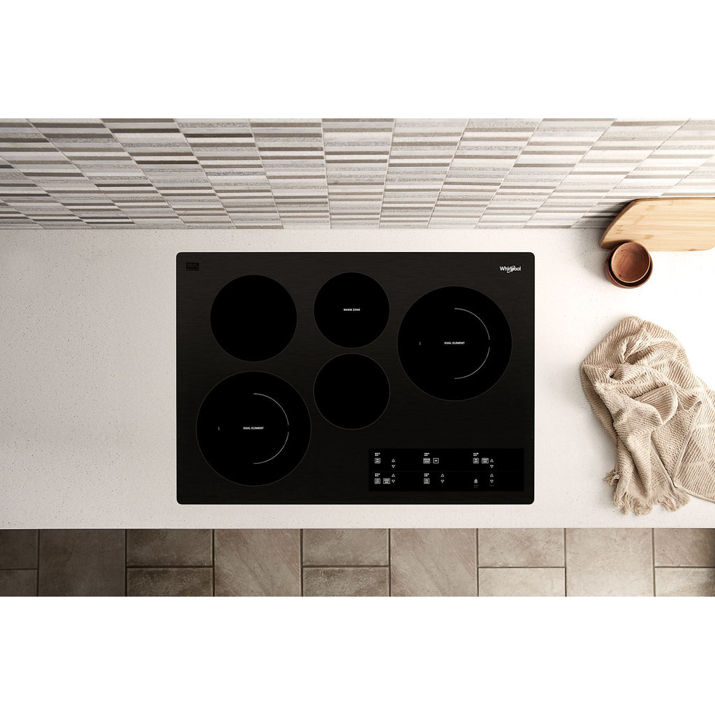 Plaque de cuisson Whirlpool 30 pouces (WCE97US0KB) - NOIRE