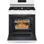 Cuisinière à gaz Whirlpool 30 pouces (WFGS4530SW) - Blanche