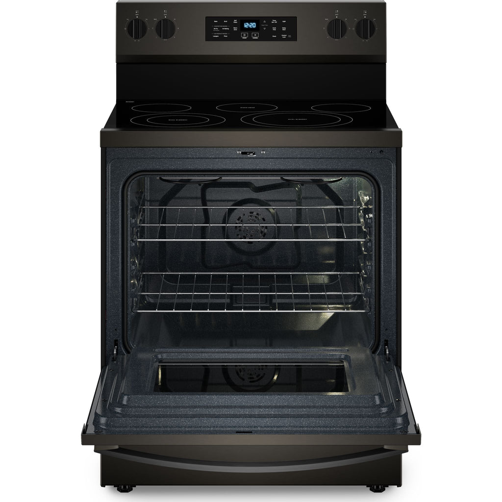 Cuisinière électrique Whirlpool 30 (YWFES5030RV) - Acier inoxydable noir