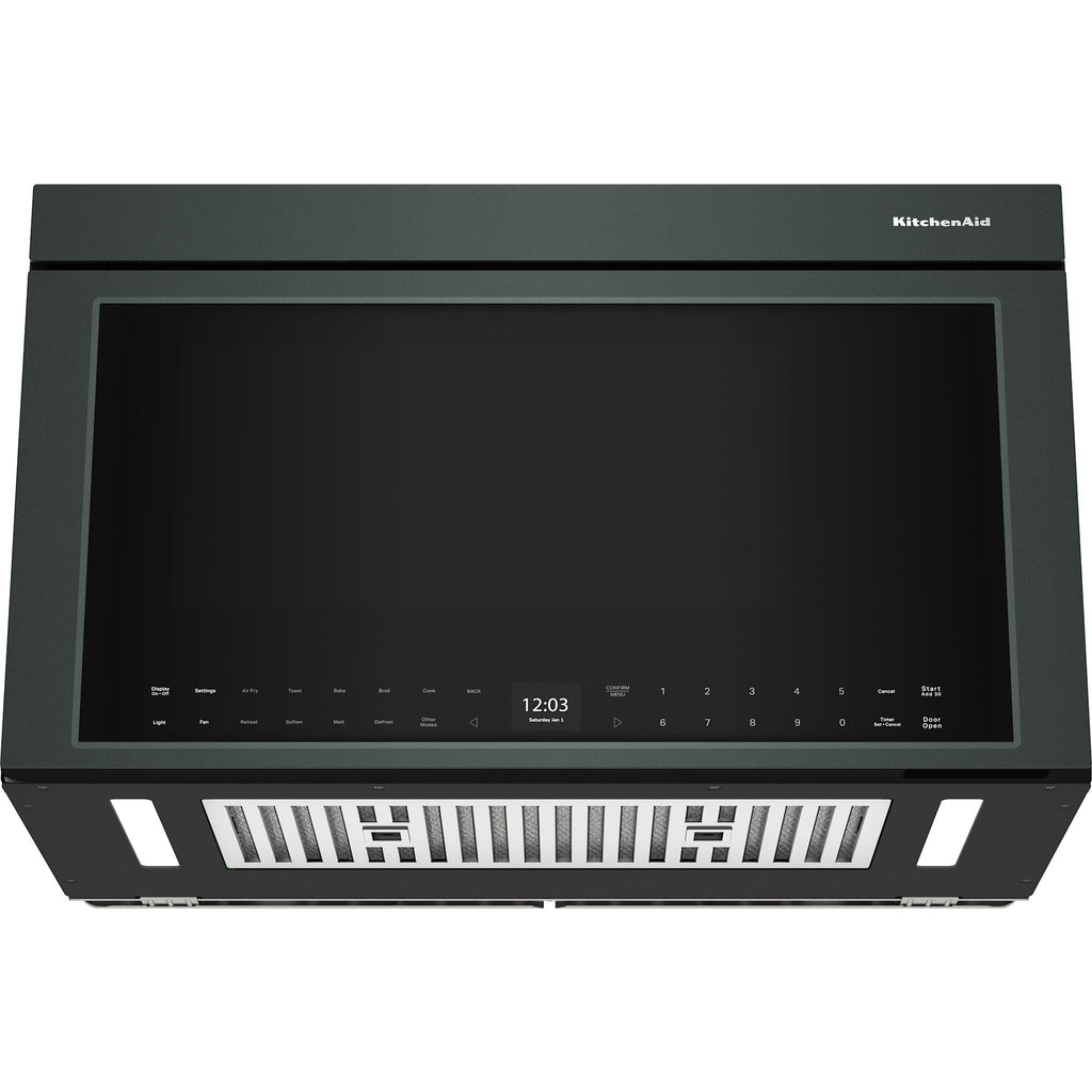 Four à micro-ondes KitchenAid à hotte intégrée (YKMMF530PJP)