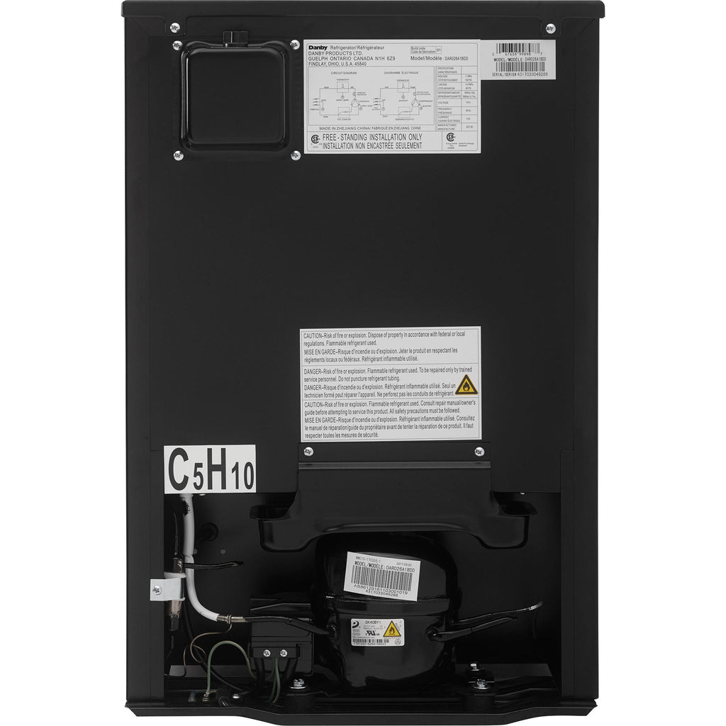 Réfrigérateur Danby All (DAR026A1BDD) - Noir