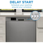 Lave-vaisselle Danby en acier inoxydable (DDW2400ESS) - Acier inoxydable