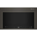 Four à micro-ondes KitchenAid à hotte intégrée (YKMMF530PBE) - Minerai noir