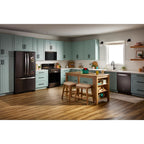 Lave-vaisselle Whirlpool (WDTS8024SV) - Acier inoxydable noir résistant aux impressions