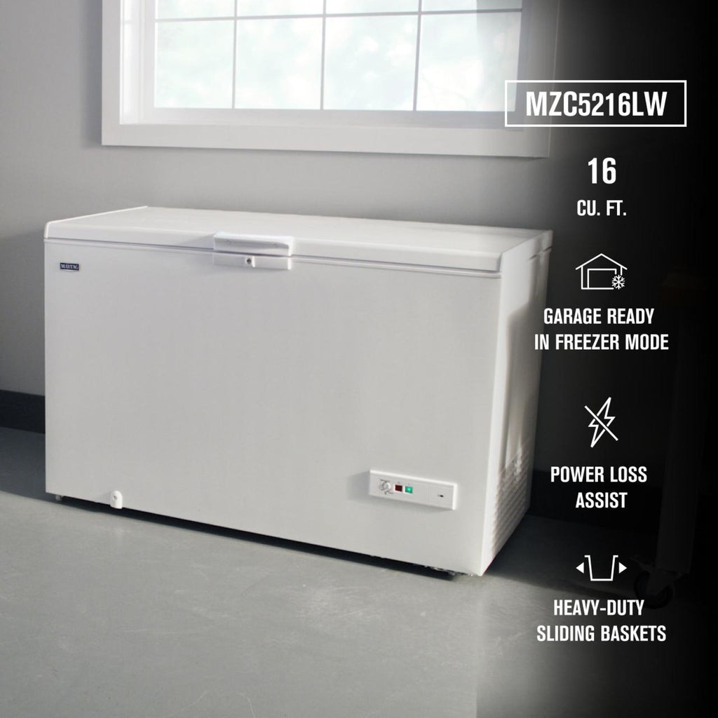 Congélateur coffre Maytag (MZC5216LW) - Blanc