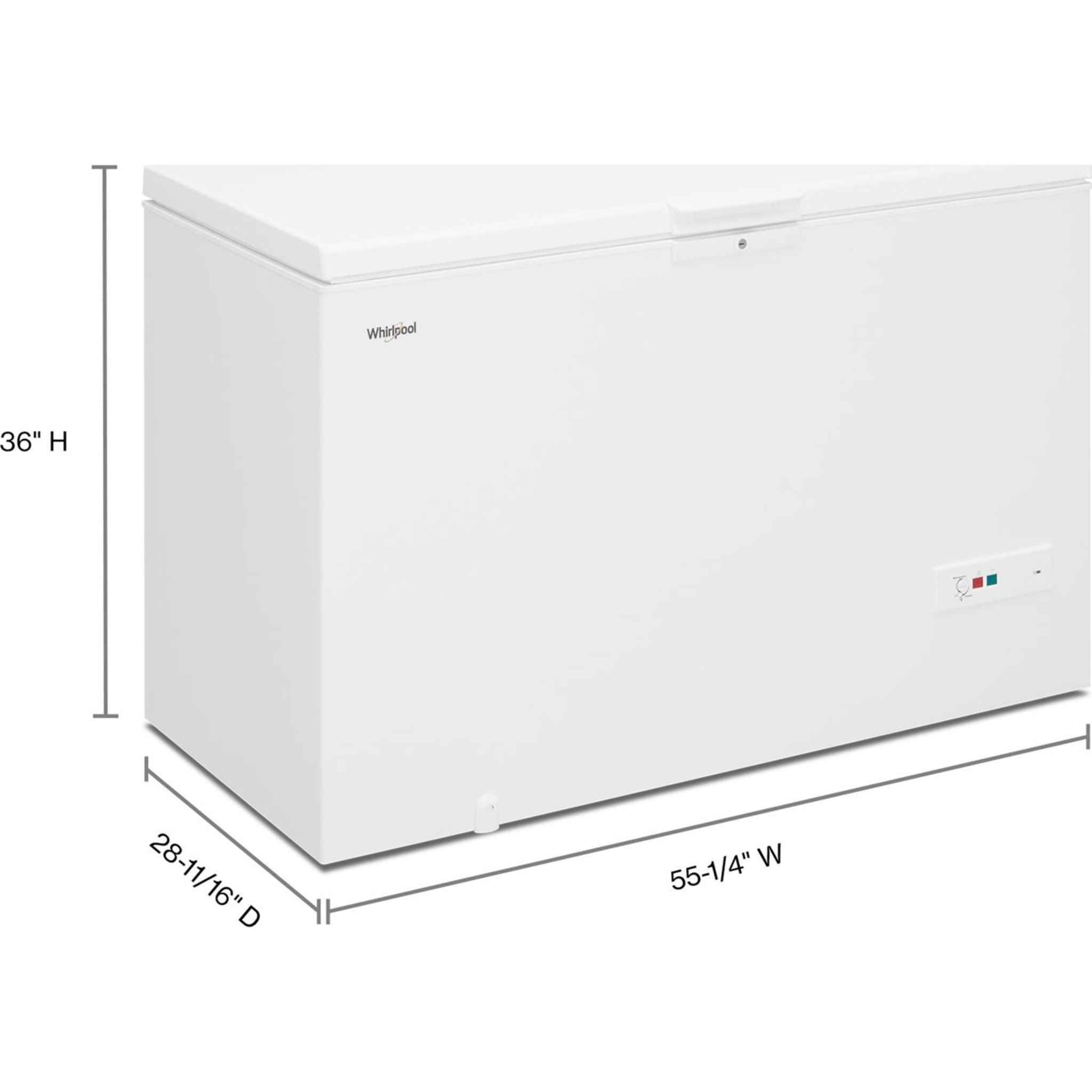 Congélateur coffre Whirlpool (WZC5216LW) - BLANC