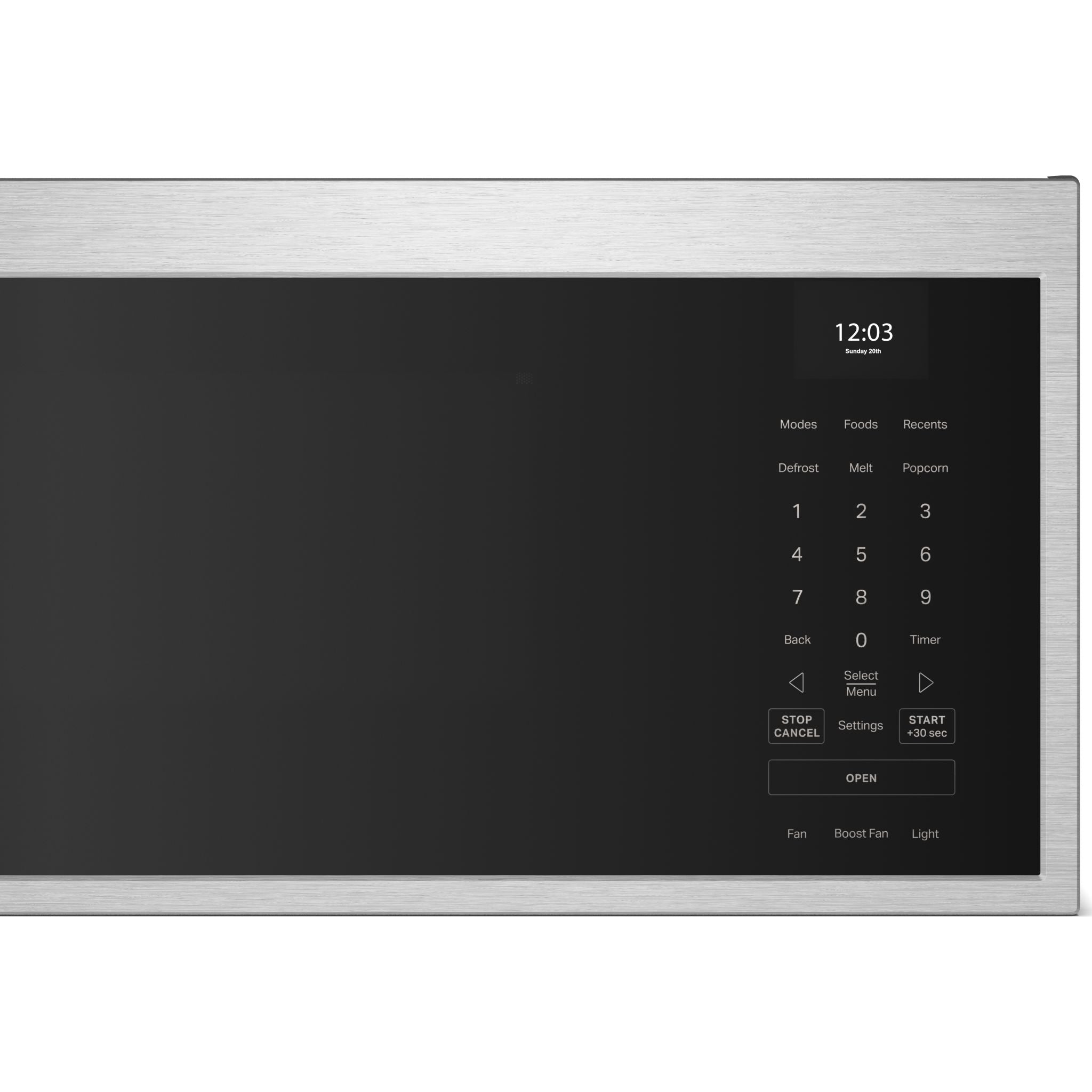 Micro-ondes KitchenAid (YKMML550RPS) - Acier inoxydable anti-traces de doigts