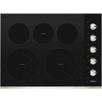 Plaque de cuisson Whirlpool 30 pouces (WCE77US0HS) - Acier inoxydable