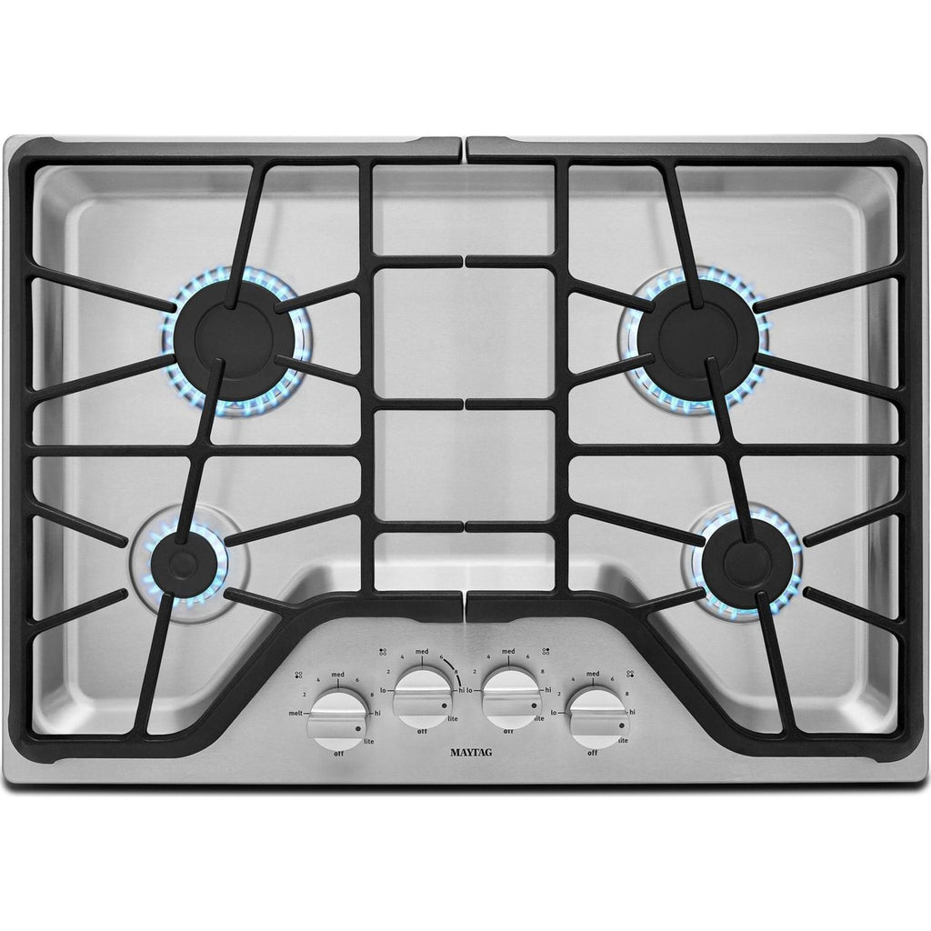 Plaque de cuisson à gaz Maytag 30 (MGC7430DS) - Acier inoxydable