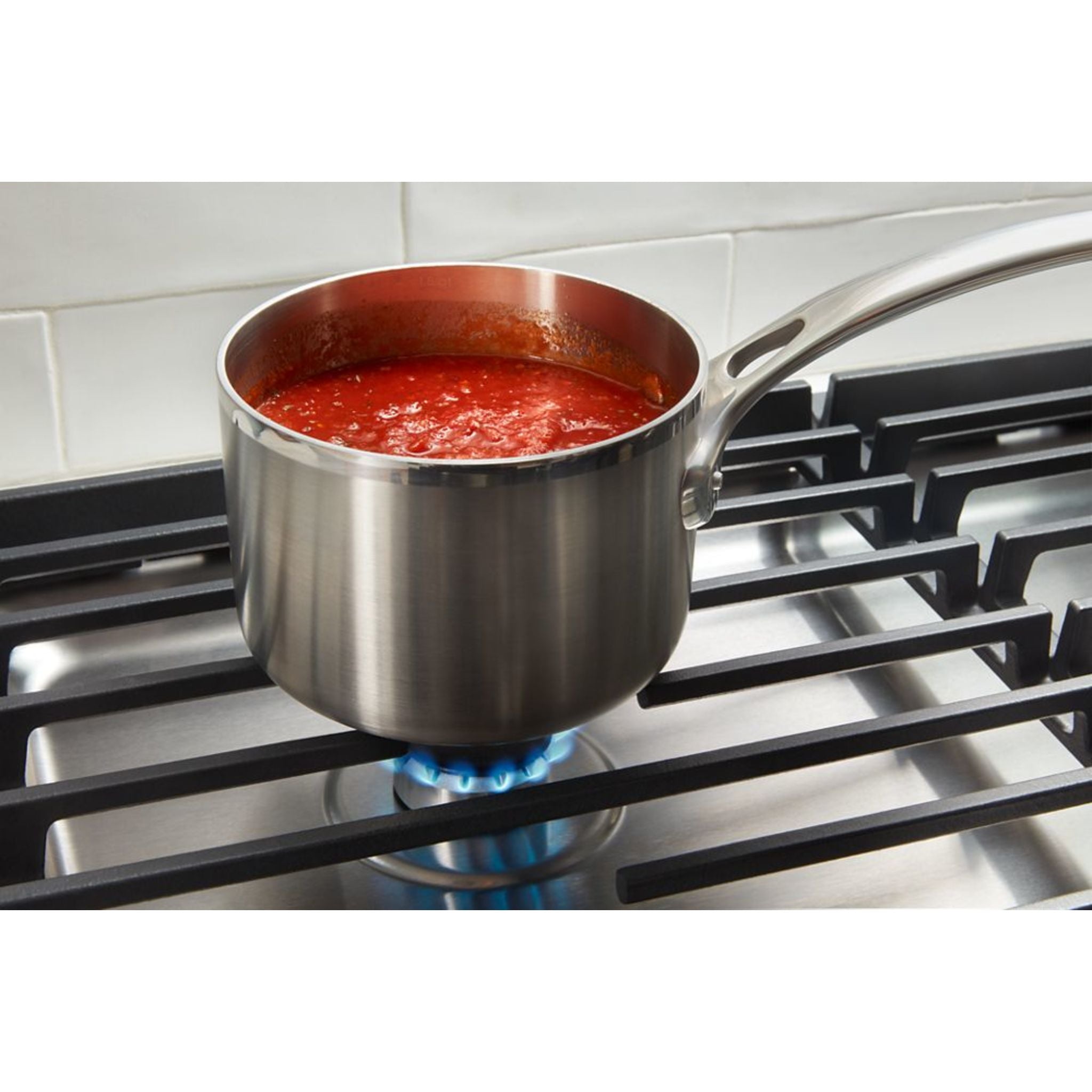 Plaque de cuisson à gaz Whirlpool 30 (WCGK7030PS) - Acier inoxydable