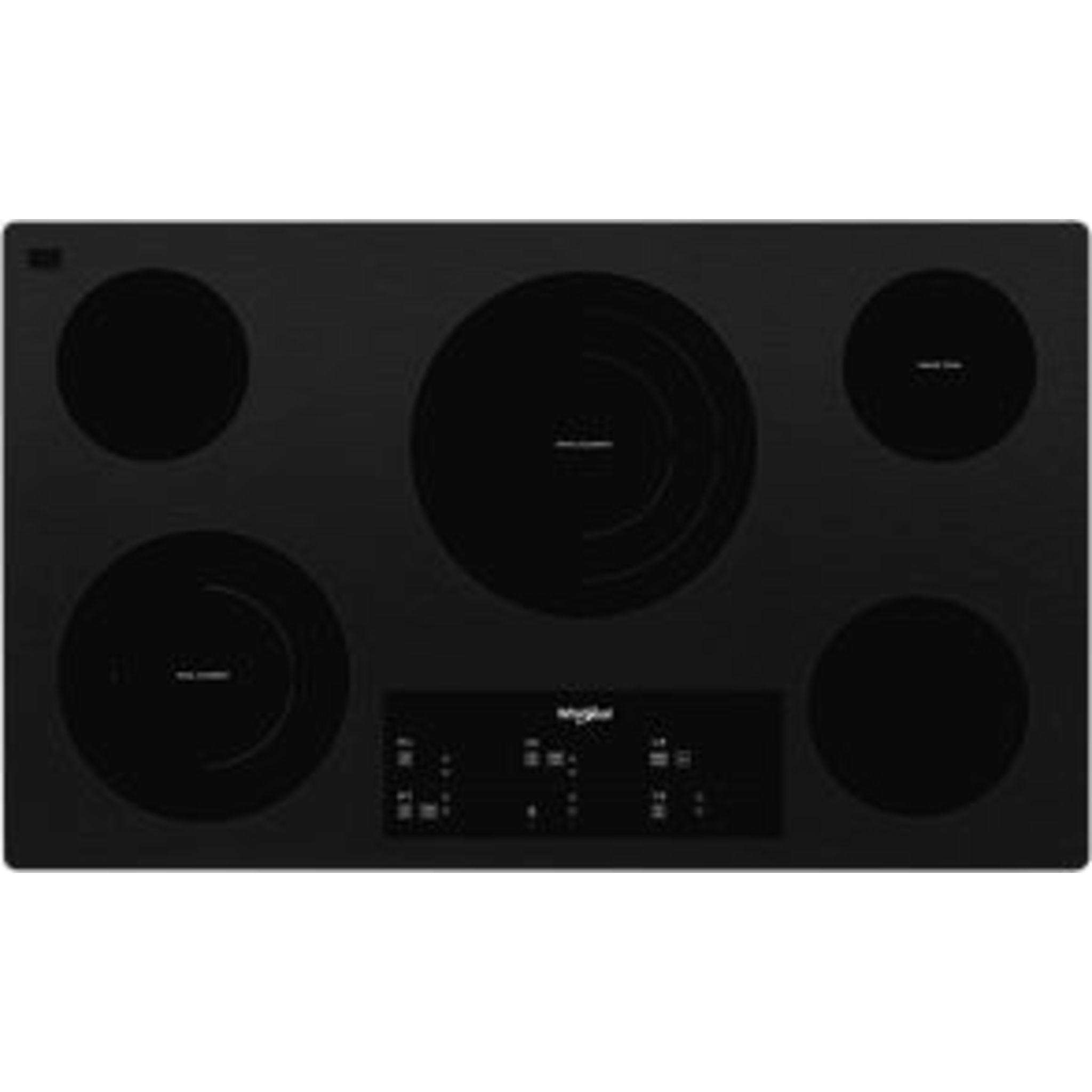 Plaque de cuisson Whirlpool 36 pouces (WCE97US6KB) - Noire